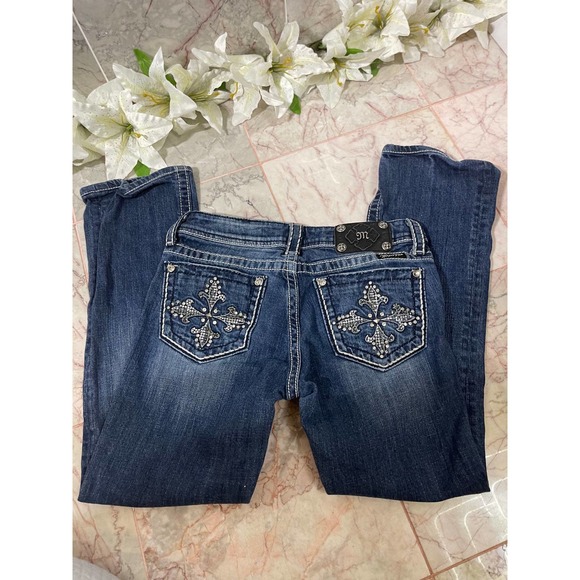 Miss Me Denim - Miss Me straight leg jeans size 28 HEMMED